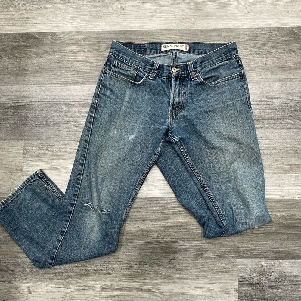 369 Levi 514 style Slim Straight Denim Jeans